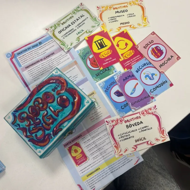 Robo del Siglo — juego de cartas
